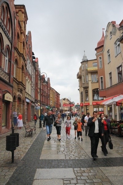 Ulica Staromiejska w Lęborku.
