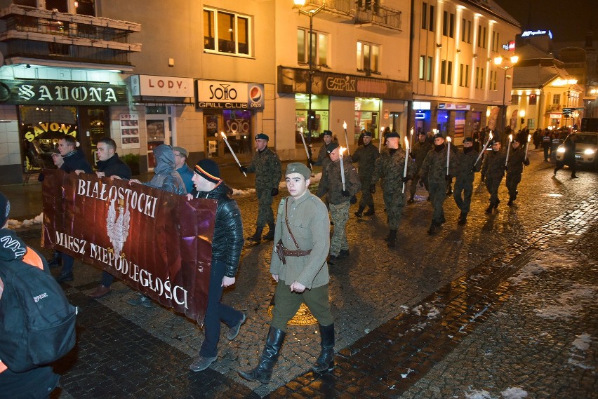 Marsz Niepodległości w Białymstoku odbył się tradycyjnie w...