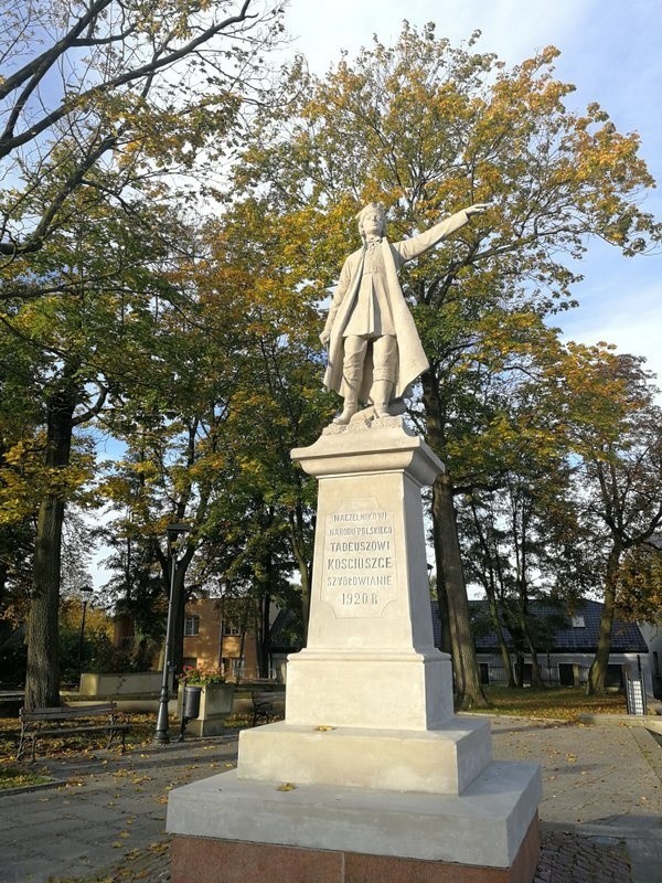 Pomnik Tadeusza Kościuszki został odnowiony.
