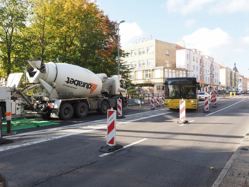 W czwartek zmieniła się organizacja ruchu na ul. Zwycięstwa...