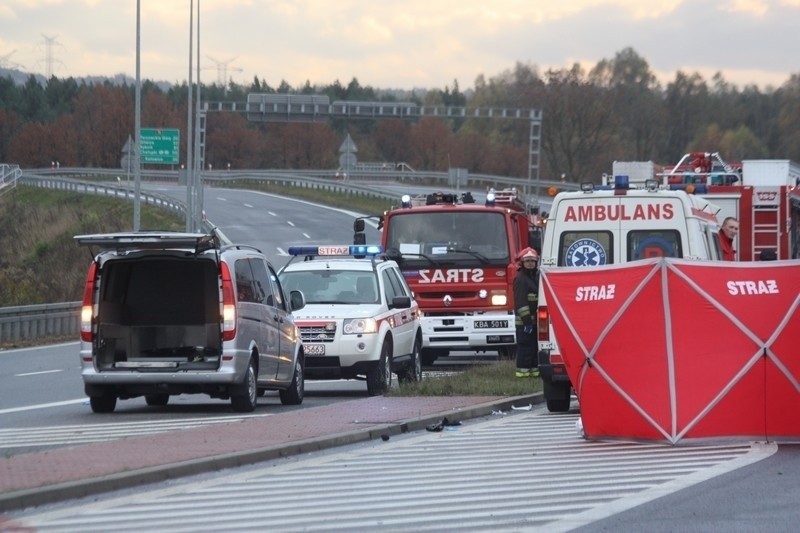 Wypadek w Siewierzu na DK 78