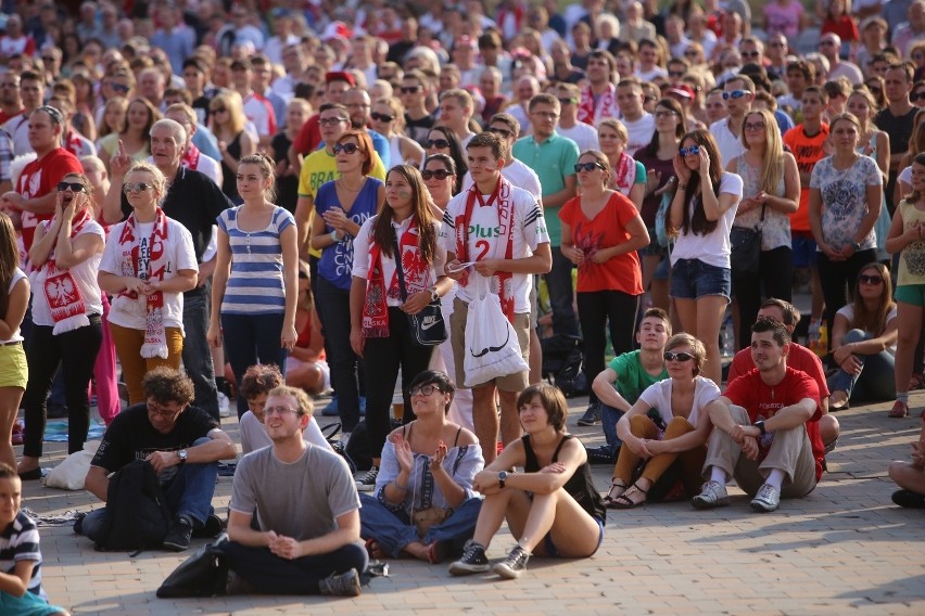 MŚ siatkarzy 2014 FanZone przed Spodkiem