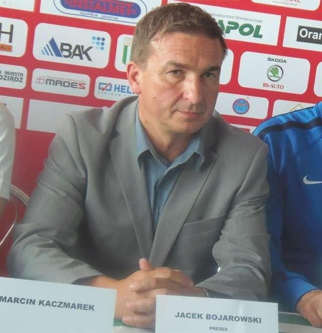Prezes Jacek Bojarowski: - Nasz nowy transfer - Denis Popovic - to może być gwiazda tej ligi. Zabiegaliśmy o niego naprawdę bardzo mocno