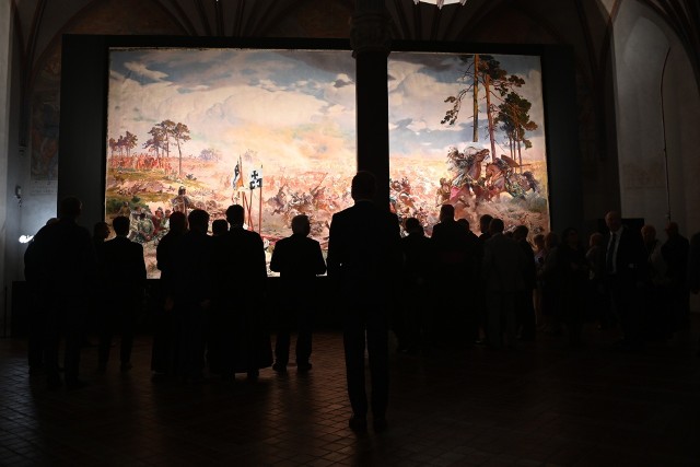 Wystawę będzie można oglądać do 15 stycznia, ale obraz "Panorama bitwy pod Grunwaldem" pozostanie tu na dłużej.