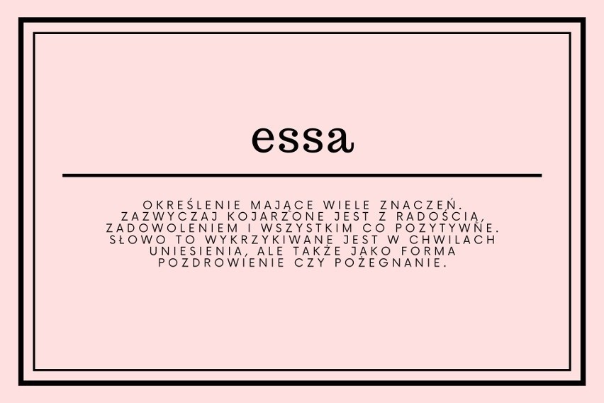 ESSA - Młodzieżowe Słowo Roku 2022