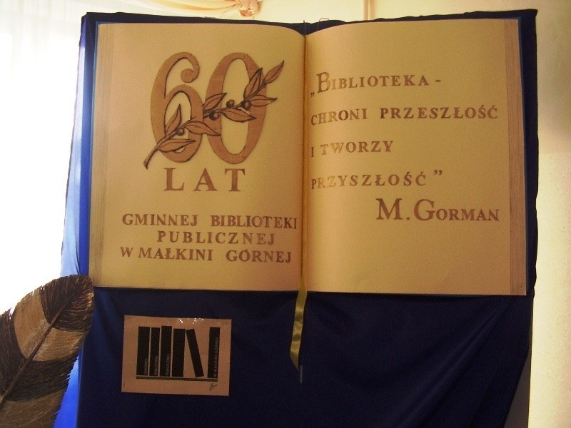 60 lat biblioteki w Malkini