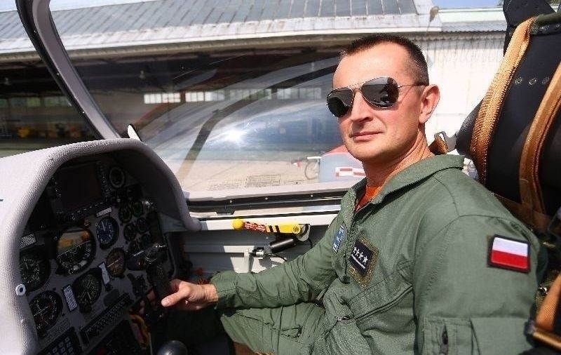 Podpułkownik Dariusz Stachurski służył w lotnictwie...