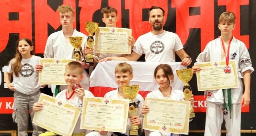 Zawodnicy SHIRO Kyokushin Klub Karate na podium w Pucharze...