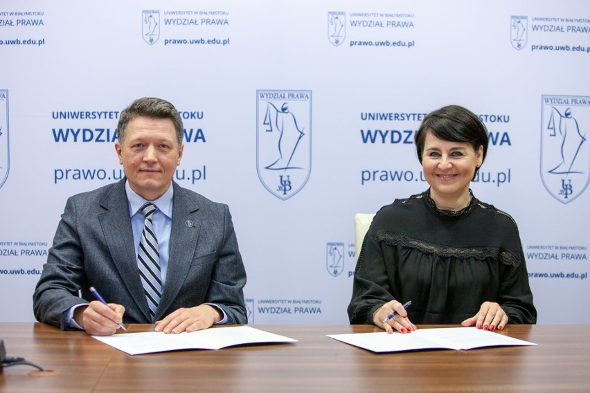 Wydział Prawa Uniwersytetu w Białymstoku objął patronatem klasę z I Liceum Ogólnokształcącego 