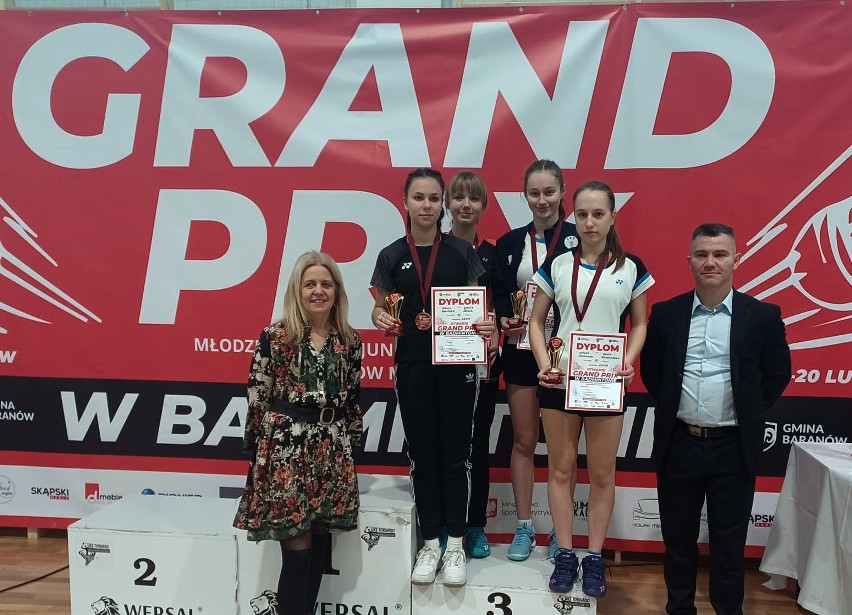 Grand Prix w badmintonie. Dwa razy złoto i dwa razy brąz zawodników SKB Suwałki