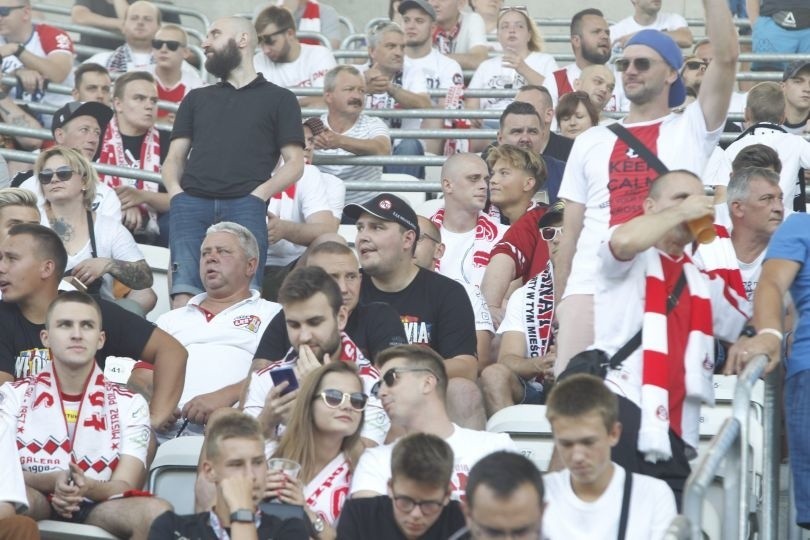 ŁKS Łódź - Piast Gliwice. Mecz ekstraklasy w Łodzi. Zobacz zdjęcia z meczu ŁKS z Piastem Gliwice. Kibice ŁKS na meczu z Piastem!