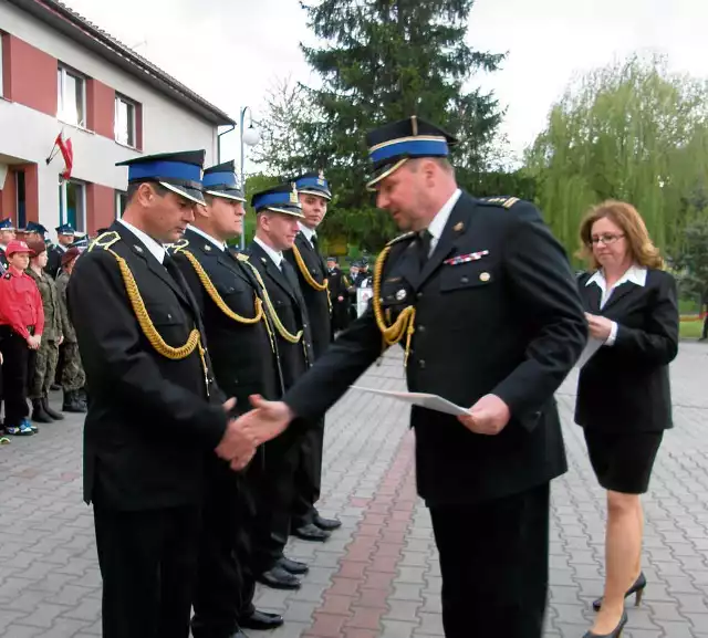 Strażacy otrzymali nominacje na wyższe stopnie