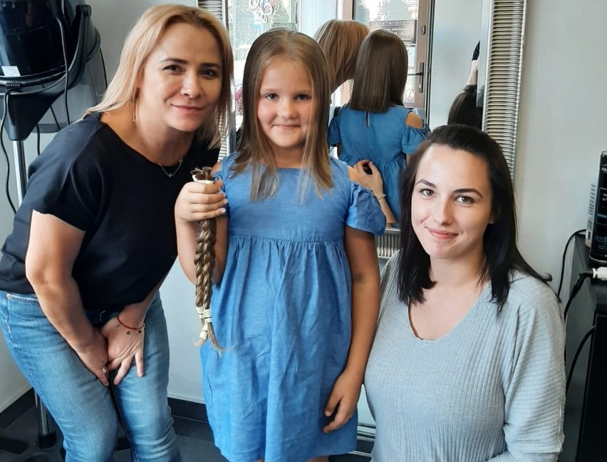 Hanna Huszno oddała swoje włosy na peruki dla osób chorych...