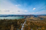 Z kamery PKL Solina można podziwiać piękne widoki Bieszczadów, niebawem będzie widok na jezioro, zaporę i gondole