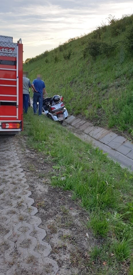 Śmiertelny wypadek motocyklisty w Baldramie pod Kwidzynem 2.06.2019. Nie żyje 60-letni mężczyzna 