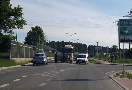 Księżyno Kolonia - Horodniany. Kolejny wypadek na skrzyżowaniu