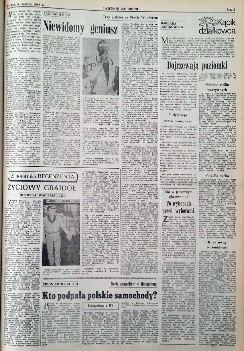 Dziennik Zachodni relacjonuje wybory 4 czerwca 1989 [ARCHIWALNE WYDANIE DZ]
