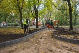 Trwa modernizacja Parku Kultury i Wypoczynku w Słupsku. Co nowego na placu budowy?
