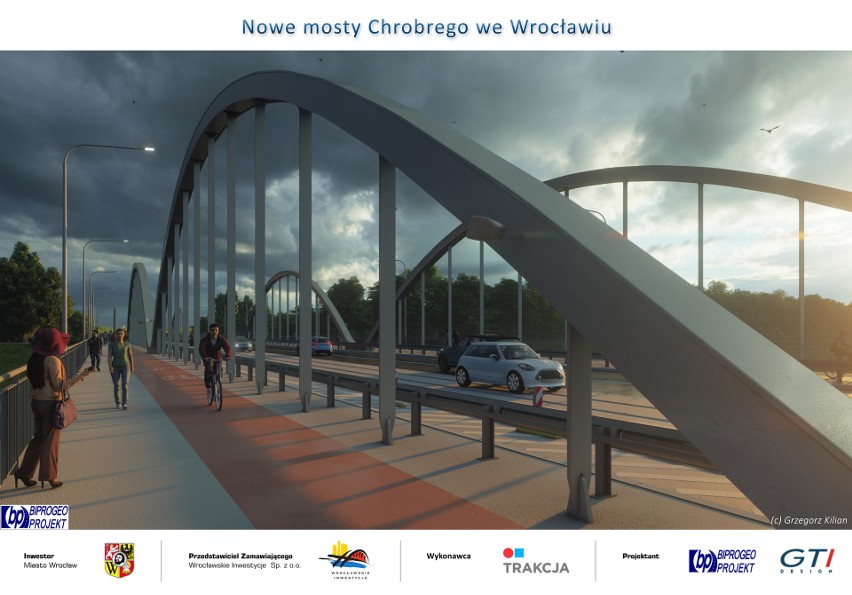 Wizualizacje nowego mostu Chrobrego