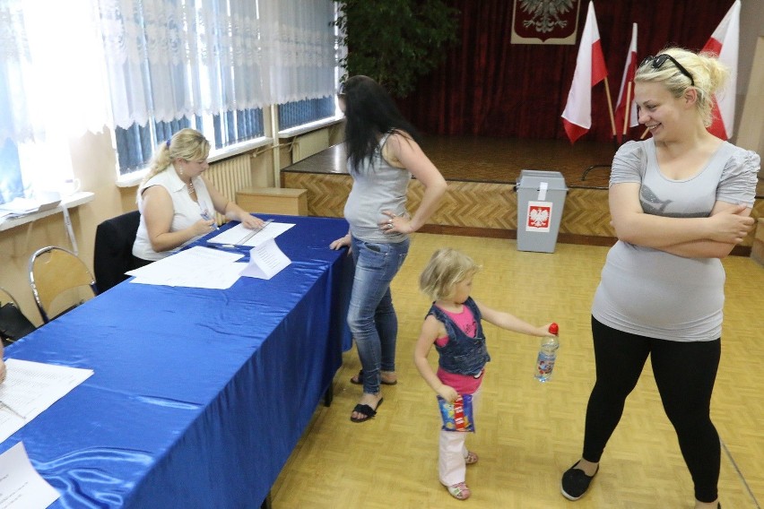 Wybory do Parlamentu Europejskiego 2014. Opolanie głosują.