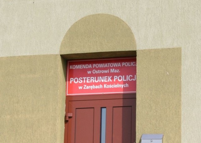 Posterunek policji w Zarębach Kościelnych też był do &#8222;odstrzału&#8221;