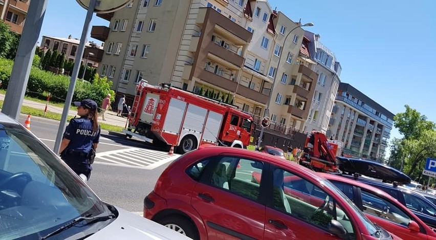 Białystok. Karambol na Mickiewicza. Trzy osoby poszkodowane [ZDJĘCIA]