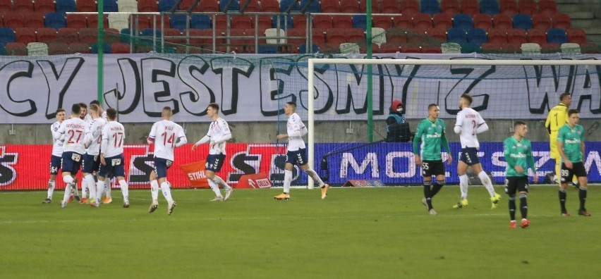 27.02.2021 r. Górnik Zabrze - Legia Warszawa 1:2.