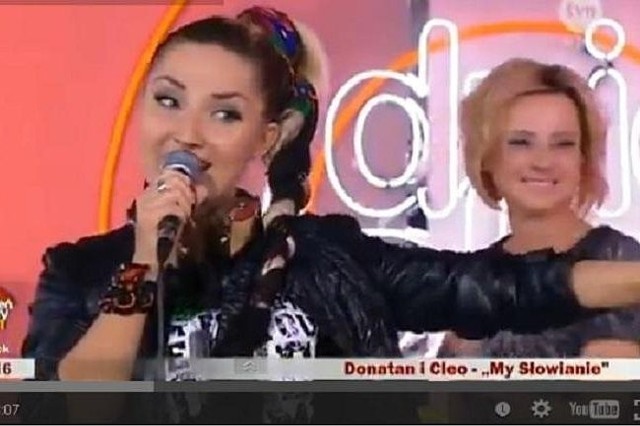 Jolanta Pieńkowska i Cleo (fot. screen YouTube)