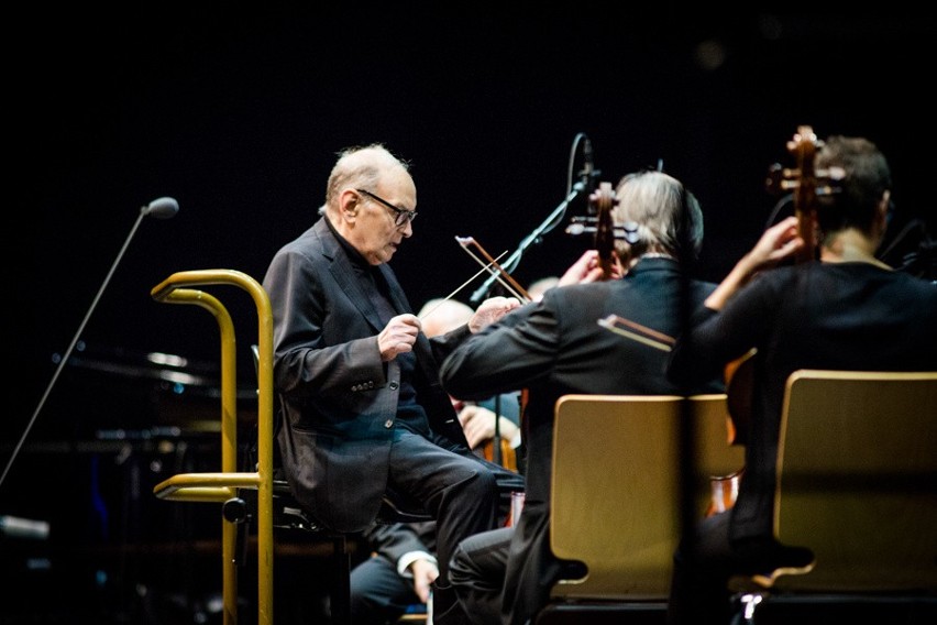 Ennio Morricone w 2017 roku wystąpił w łódzkiej Atlas...