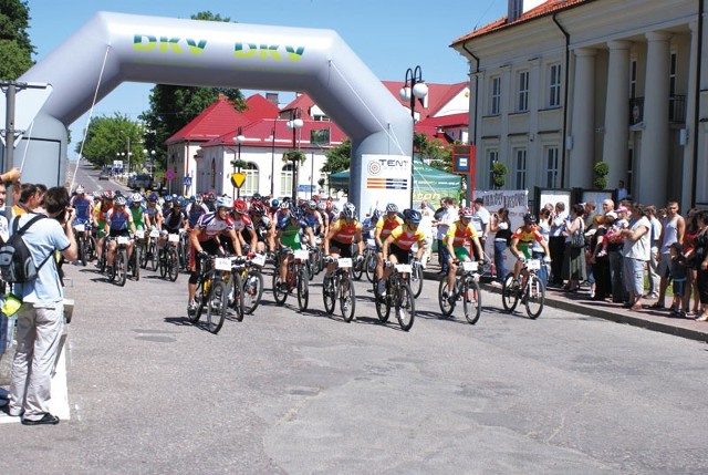 Start z placu pod urzędem miejskim w Sokółce