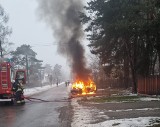 Od początku roku płonęło już 60 samochodów w Łódzkiem. Trzy osoby zostały ranne