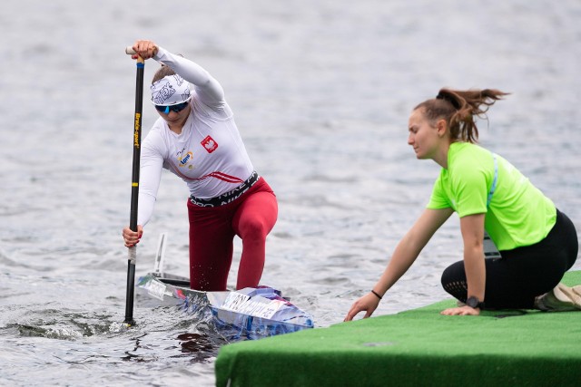 Katarzyna Szperkiewicz została młodzieżową wicemistrzynią świata w konkurencji C1 200 m.