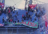 W sektorze kibiców Wisły na stadionie przy Bułgarskiej doszło do ekscesów (ZDJĘCIA)