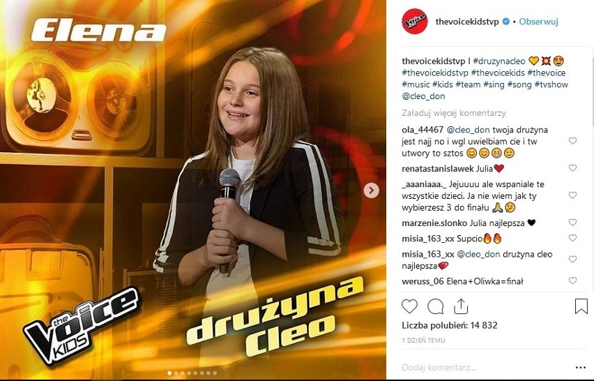 Dwunastolatka ze Szczecina zachwyciła jurorów w The Voice Kids