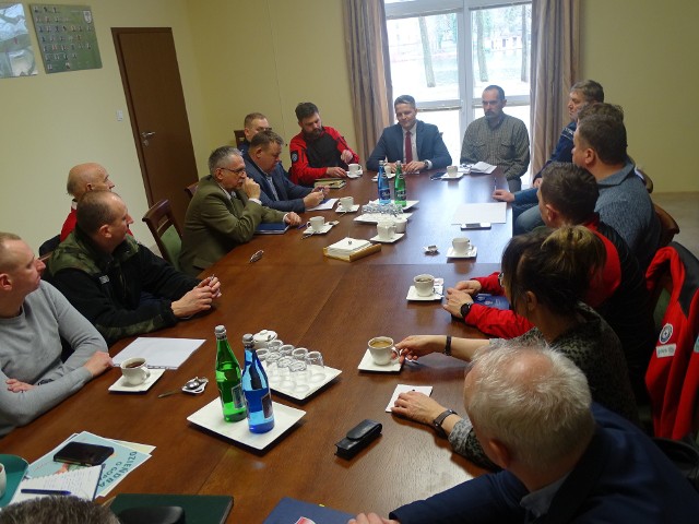 Założenia akcji "Tydzień dla Gopła" omawiano na spotkaniu w Urzędzie Miejskim w Kruszwicy