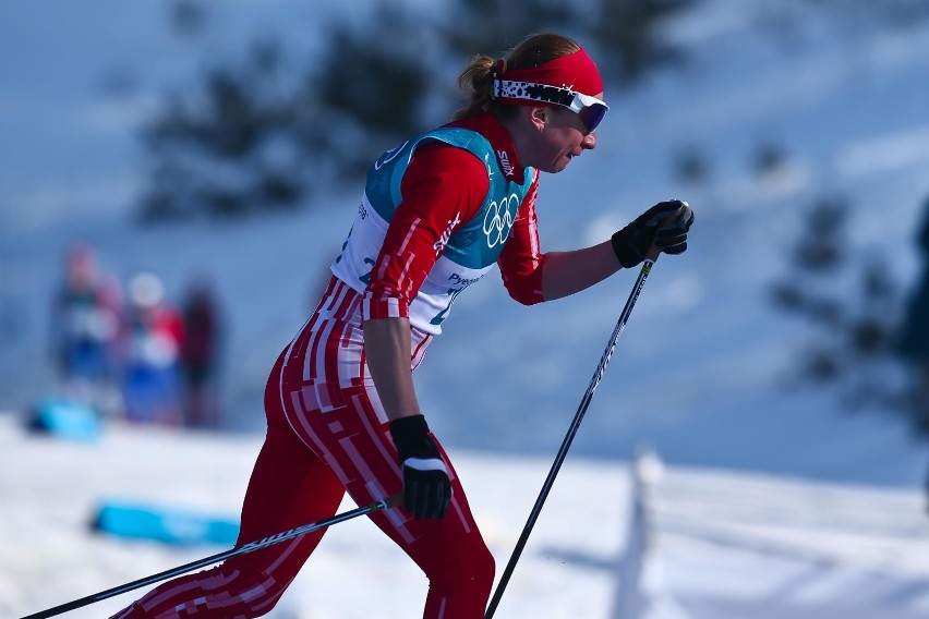 Justyna Kowalczyk na olimpiadzie zimowej w Korei Południowej