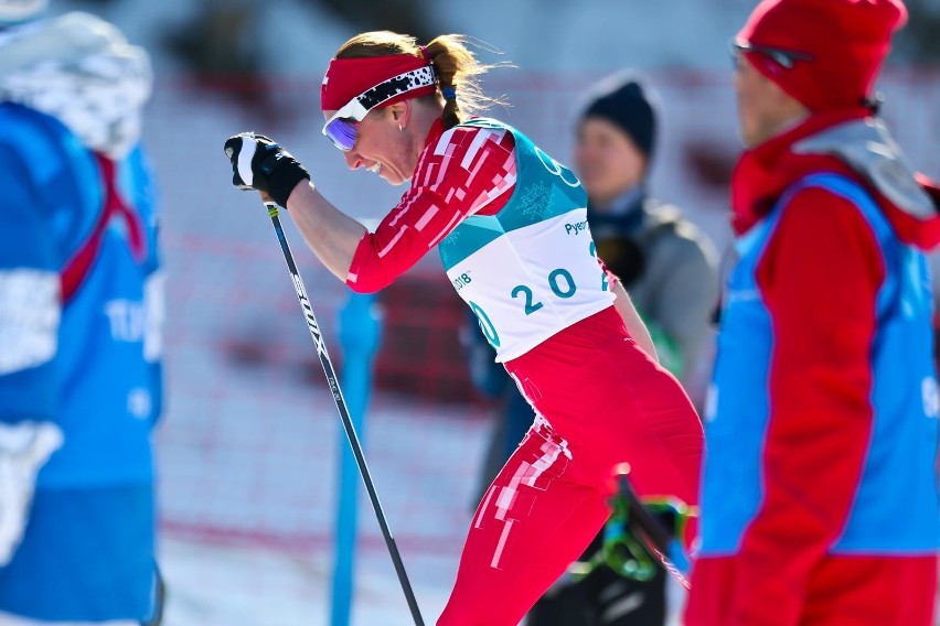 Justyna Kowalczyk na olimpiadzie zimowej w Korei Południowej