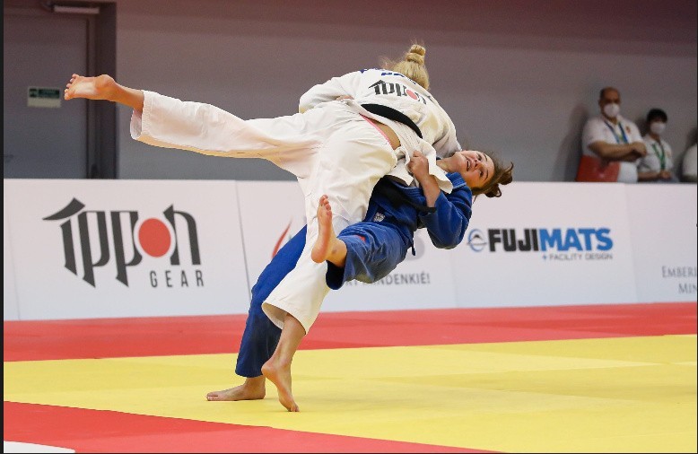 Eliza Wróblewska z Akademii Judo Poznań występ w Budapeszcie...