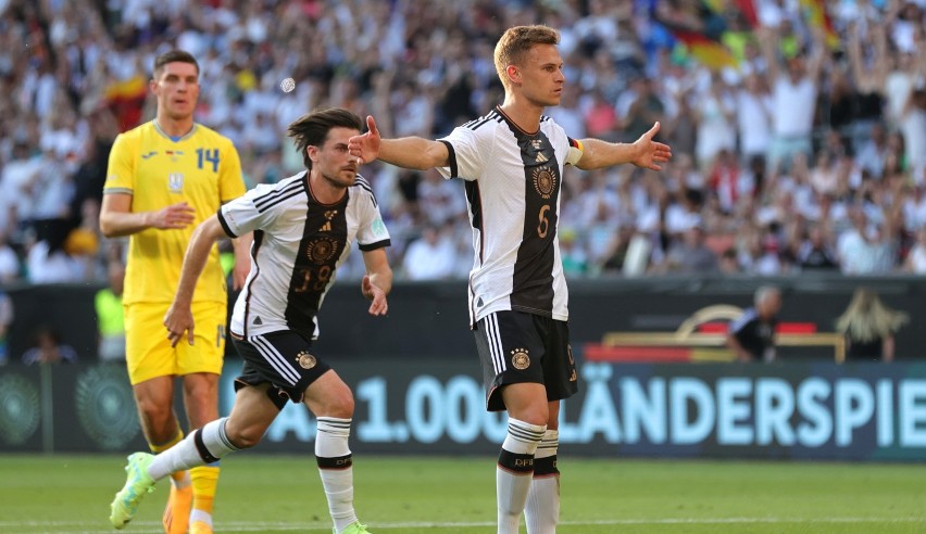 Reprezentacja Niemiec uratowała remis z Ukrainą. Z 1:3 nasi piątkowi rywale "wyciągnęli" na 3:3. Gol na wagę remisu w doliczonym czasie gry