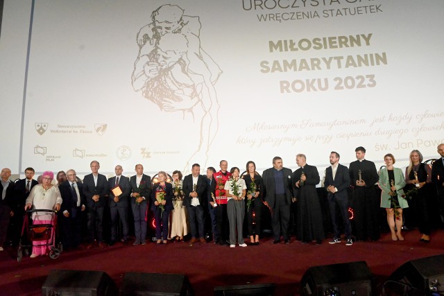 Podczas uroczystej gali wręczono Oskary Miłosierdzia w ramach ogólnopolskiego plebiscytu „Samarytanin Roku”.