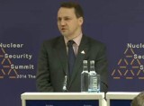 Sikorski podczas szczytu w Hadze: "Polska nie jest wojskowo zagrożona"