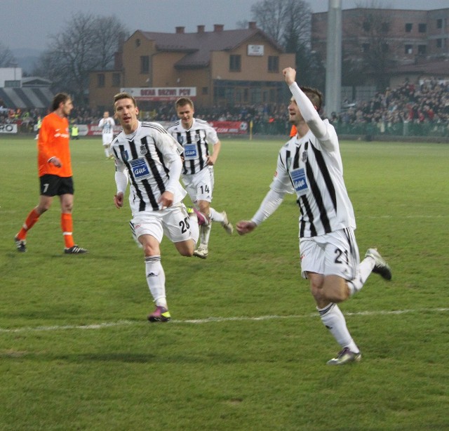 Arkadiusz Aleksander uratował Sandecji punkty w Bydgoszczy