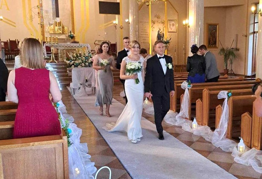 Michał Kucharczyk, były piłkarz Radomiaka Radom zmienił stan cywilny. Poślubił piękną Anitę. Zobacz zdjęcia ze ślubu