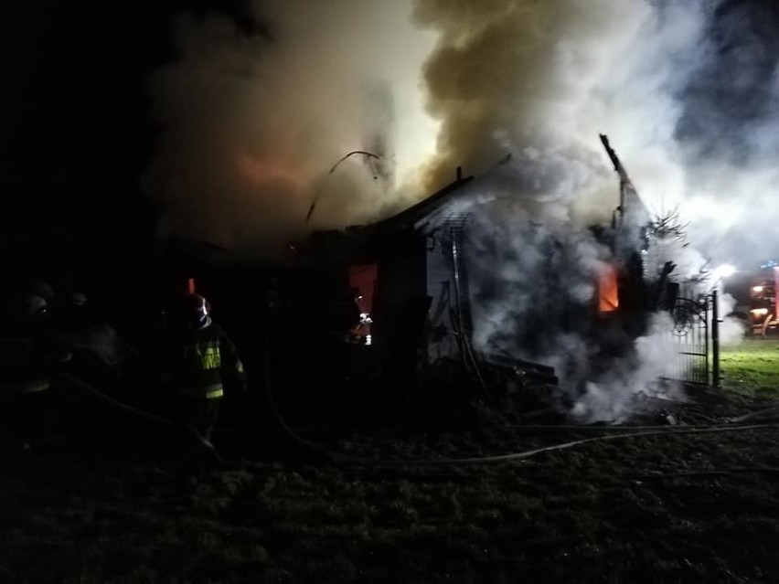 Śmiertelny pożar w gminie Jasieniec.