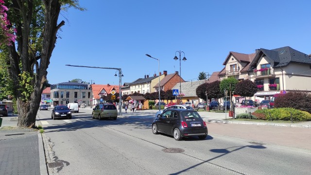 Rynek w Czarnym Dunajcu. Od 1 stycznia 2023 będzie to rynek w mieście Czarny Dunajec