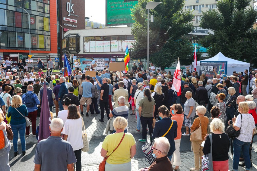 Protest w Szczecinie – 10.08.2021