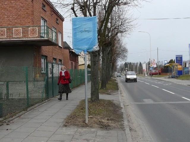 To jeden z dodatkowych przystanków dla nocnego autobusu, na ul. Myśliwskiej przy ul. Podleśnej.