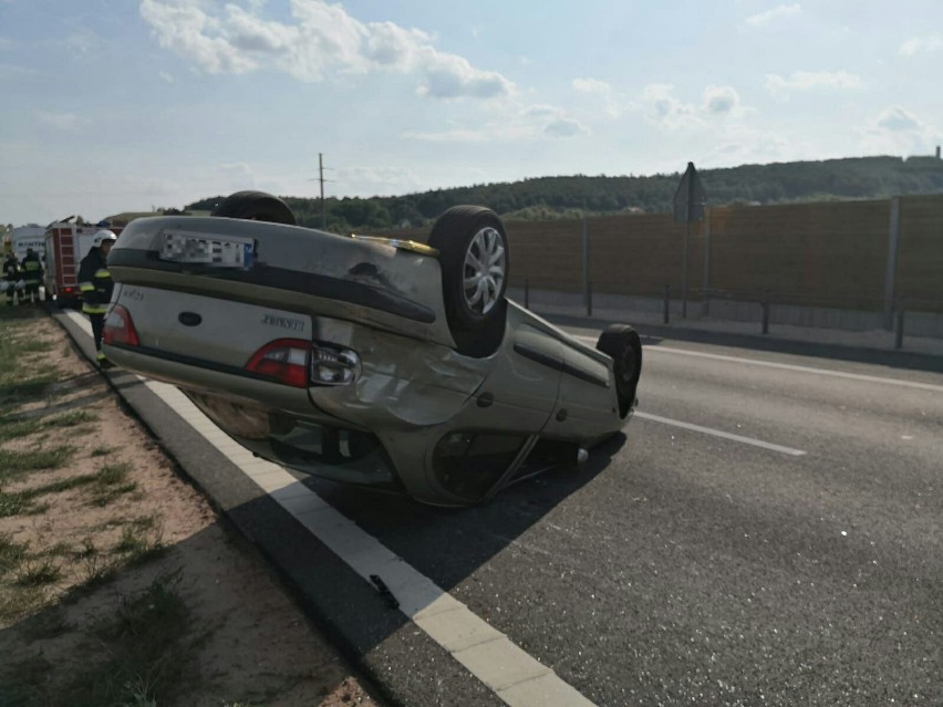 Do groźnie wyglądającego wypadku doszło w czwartek przed...