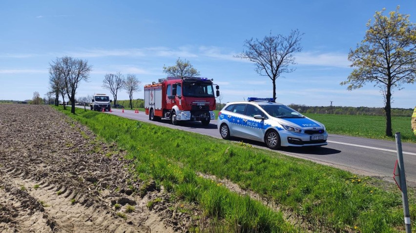 39-letni motocyklista zginął w wypadku w gminie Drużbice