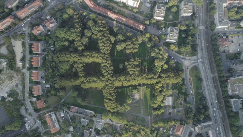 Gdańsk Siedlce, park przy ul. Bema